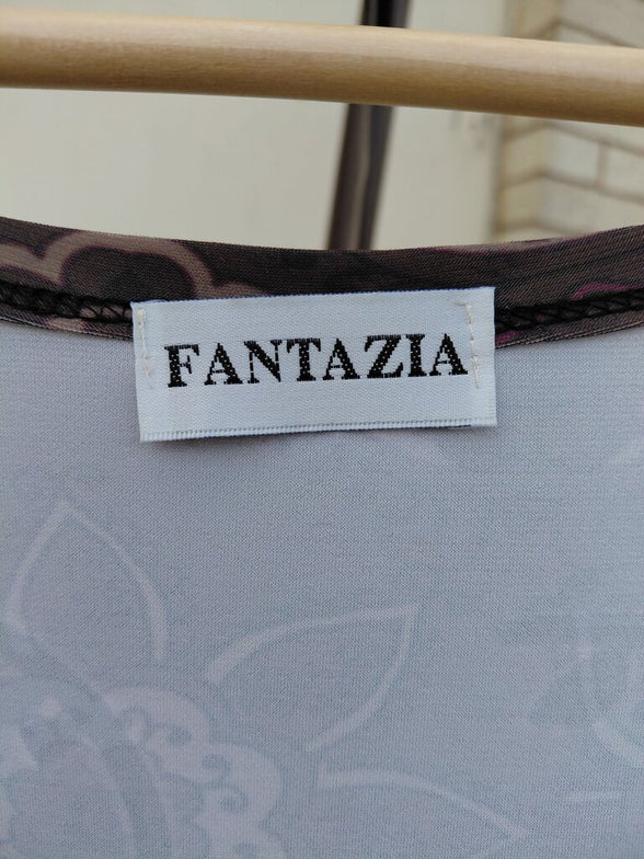 FANTAZIA Horse Print Maxi Dress