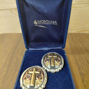 Montana Silversmiths Cross Earrings