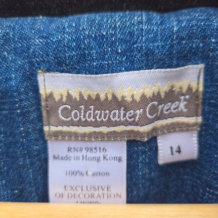 Coldwater Creek Denim Blazer