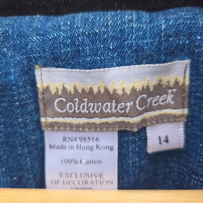 Coldwater Creek Denim Blazer