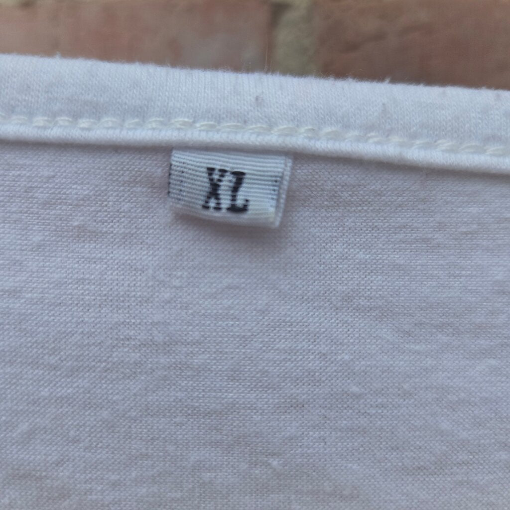 Women's White Crochet-Style Top