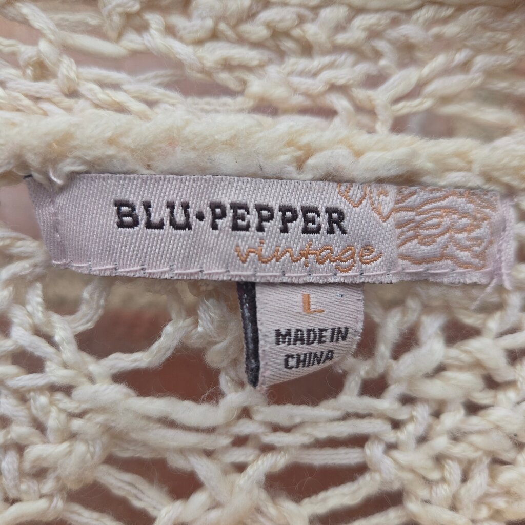 Blu Pepper Vintage Knit Cardigan