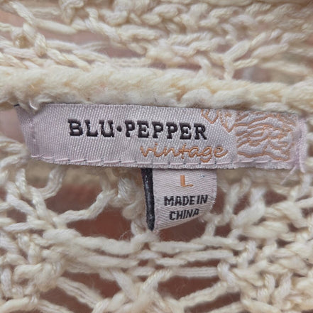 Blu Pepper Vintage Knit Cardigan