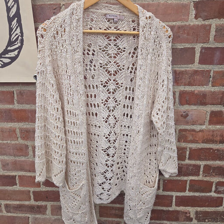 Blu Pepper Vintage Knit Cardigan