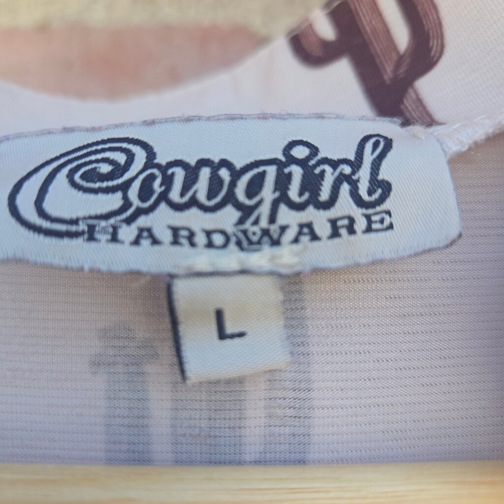 Cowgirl Hardware Sleeveless Cactus Print Top