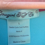 Cowgirl Tuff Co. Cactus Design Tank Top