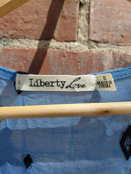 Liberty Love Blue Smocked Dress