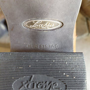 Lucchese Teal and Brown Cowboy Boots