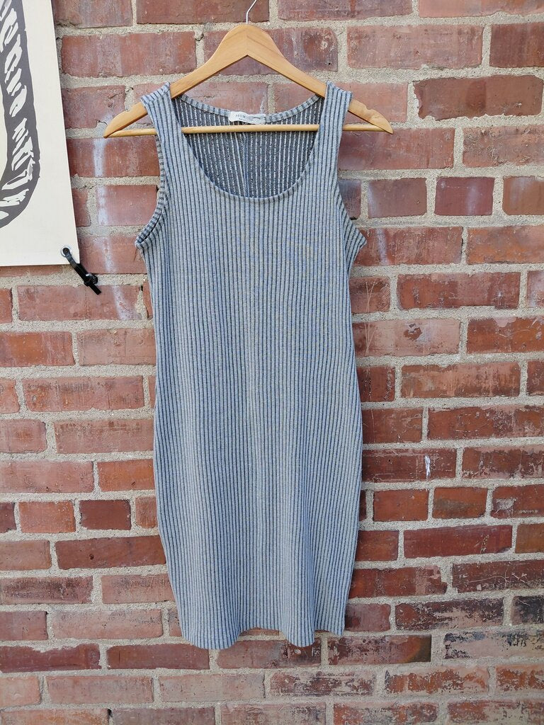 Prom Dress Ribbed Midi Dress