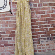World Market Yellow Printed Dress