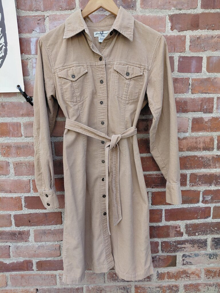 Eddie Bauer Women's Corduroy Shirt Dress