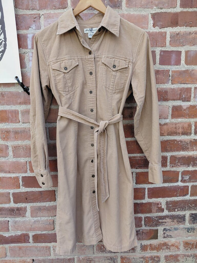 Eddie Bauer Women's Corduroy Shirt Dress