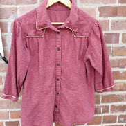 Women’s Vintage Paisley Western Shirt