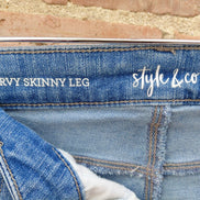 Style & Co Curvy Skinny Leg Jeans