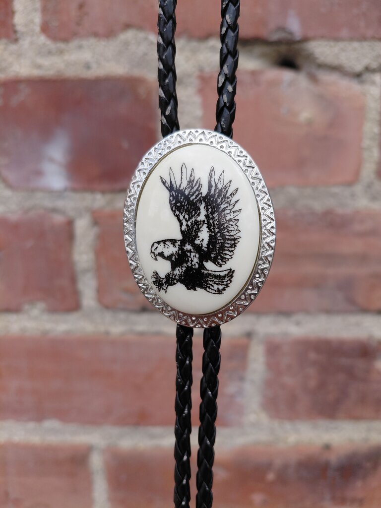 Eagle Design Bolo Tie