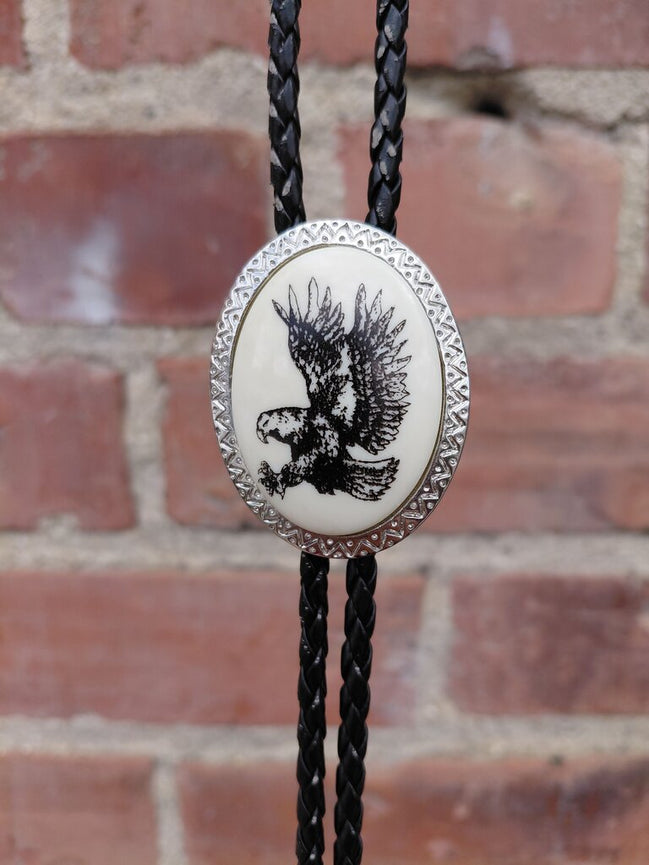 Eagle Design Bolo Tie