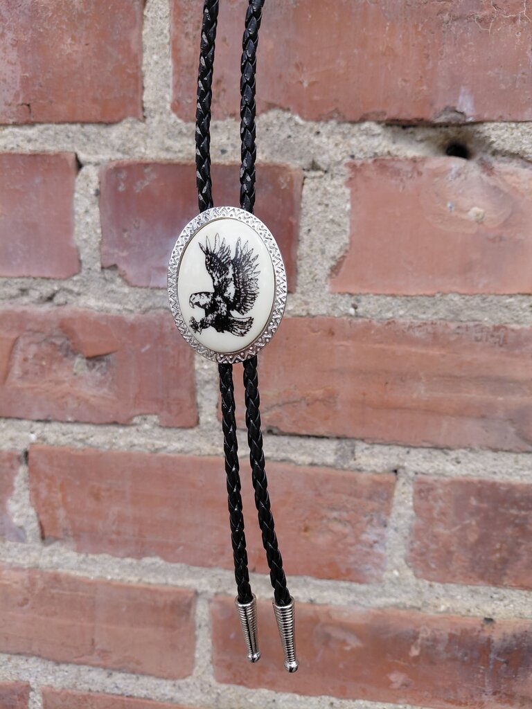 Eagle Design Bolo Tie