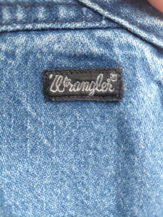 Wrangler Women's Blue Denim Jeans