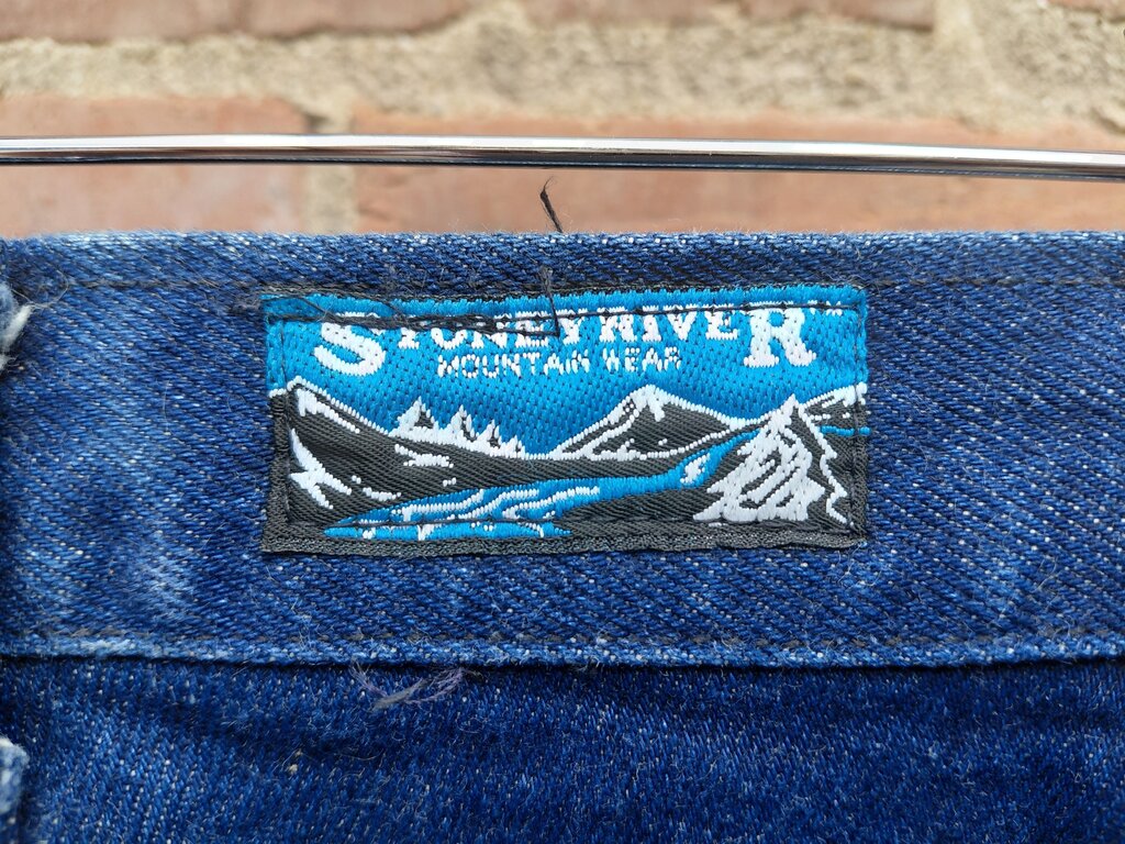 Stone River Mountain Wear High-Waisted Denim Pants