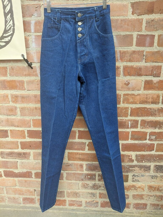 Stone River Mountain Wear High-Waisted Denim Pants