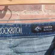 Rock & Roll Mid Rise Jeans
