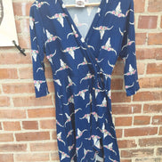 Rod's Floral Wrap Dress