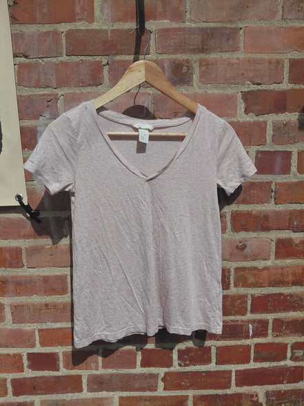 H&M Basic Short Sleeve V-Neck T-Shirt