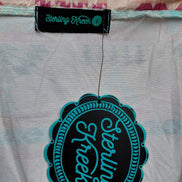 Sterling Kreek Womens Patterned Poncho