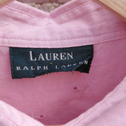 Ralph Lauren Pink Button-Up Shirt
