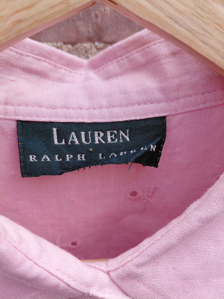 Ralph Lauren Pink Button-Up Shirt