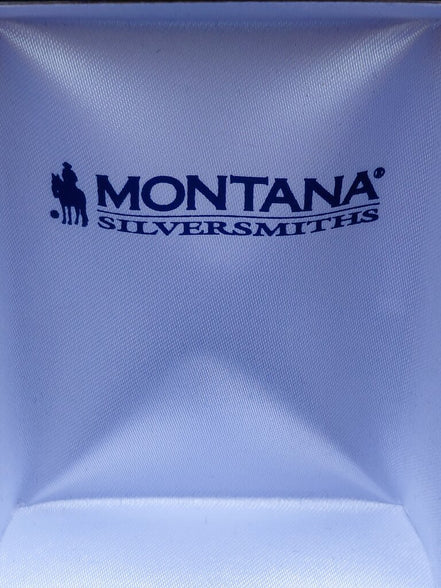 Montana Silversmiths Blue Cross Pendant Necklace