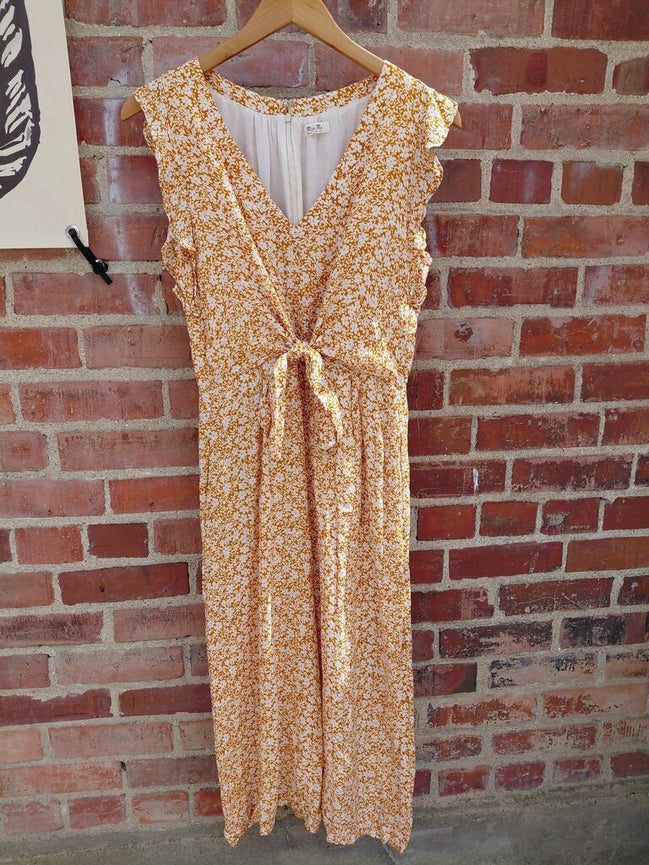 Miss Me Floral Print Maxi Dress