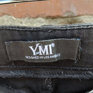 YMI Women's Black Flared Jeans