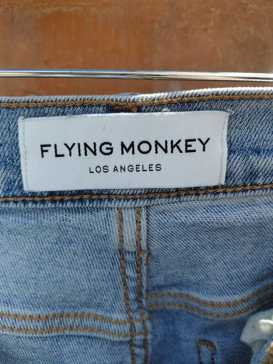 Flying Monkey Women's Wide Leg Jeans