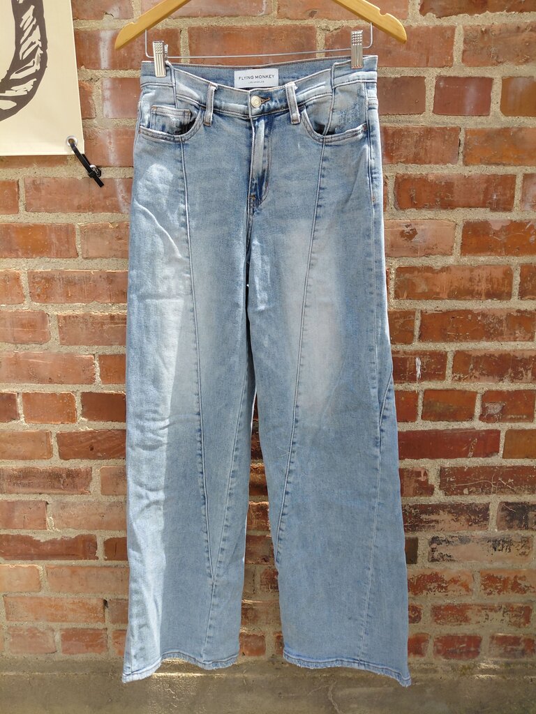 Flying Monkey Women's Wide Leg Jeans
