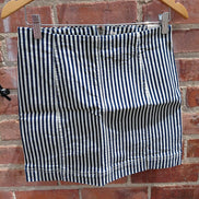 J Superior Fit Striped Skirt