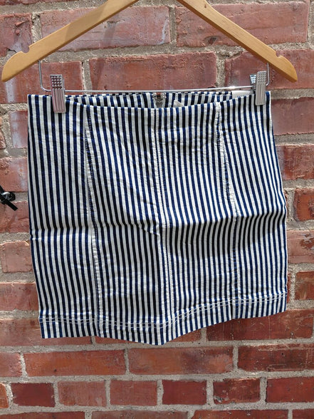 J Superior Fit Striped Skirt