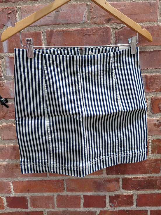 J Superior Fit Striped Skirt