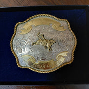 Montana Silversmiths Rodeo Belt Buckle