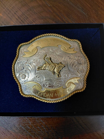 Montana Silversmiths Rodeo Belt Buckle