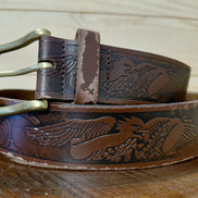 Wrangler Western Leather Belt