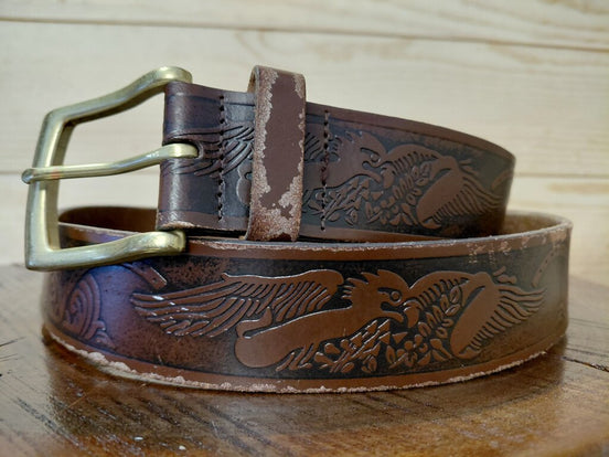 Wrangler Western Leather Belt