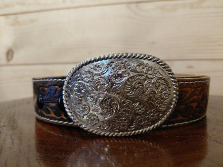 Levi's Leather Belt with Decorative Buckle