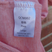 Pink V-Neck T-Shirt