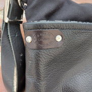 A Wee Bit Cassidy Black Leather Crossbody Bag