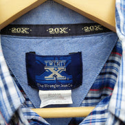 20X Wrangler Men's Plaid Shirt