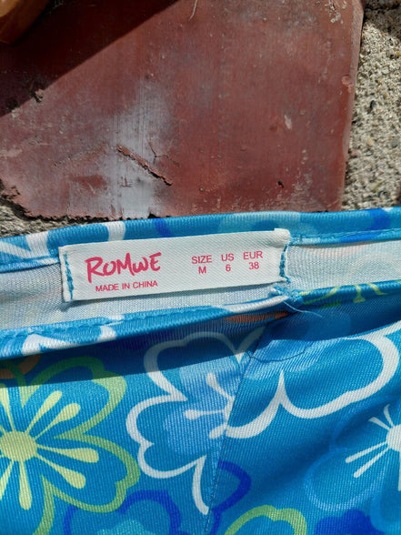 Romwe Floral Summer Dress