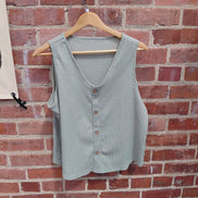 V-neck Sleeveless Top