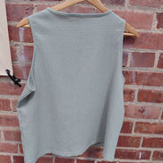 V-neck Sleeveless Top