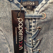 Papermoon Denim Corset Top